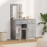 Dressing Table 2 pcs Grey 50 x 41 x 135 cm Engineered wood 3334239