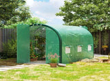 3 x 2 Polytunnel Greenhouse, with Windows and Doors - Green T3398P311644