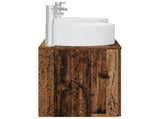 Bathroom Furniture Set 3 pcs Old Wood 49.5 x 44.5 x 65.5 cm 3405961