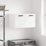 Wall Cabinet High Gloss White 60x36.5x35 cm Engineered Wood 830030