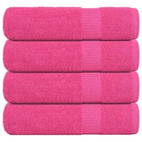 Bath Towels "FROGN" 4 pcs Pink 100x150 cm 360 gsm 137053