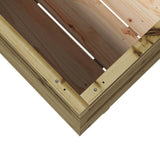 Garden Planter 70x40x72 cm Impregnated Wood Pine 3282633