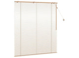 Venetian Blind Oak Look 110 x 160 cm 35 mm Solid Paulownia Wood 42015343