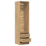 Wardrobe Artisan Oak 50x50x200 cm Engineered Wood 3318629