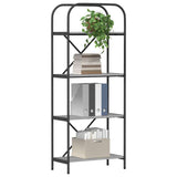 Bookshelf Grey Sonoma 60 x 30 x 146 cm Engineered wood 879860