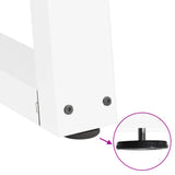 Coffee Table Legs V-Shape 2 pcs White 60x cm Steel 4012533