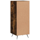 Sideboard Smoked Oak 34.5x34x90 cm Engineered Wood 828513