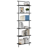 Bookshelf Black Oak 60 x 24 x 203 cm Engineered wood 879971