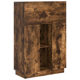 Desk Smoked Oak 71.5 x 31.5 x 106.5 cm Engineered Wood 869486