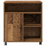Printer Stand Old wood 60 x 50 x 67 cm Engineered wood 862282