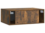 Wall-Mounted TV Cabinet Smoked Oak 59.5 x 41 x 30 cm 898510