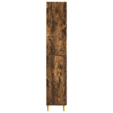 Cabinet Set 2 pcs Smoked Oak 66 x 34.5 x 95 cm Engineered Wood 3416534