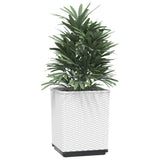Planters 2 pcs White 30x30x37 cm Polypropylene 364183