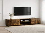 TV Stand 180 x 34.5 x 40 cm Smoked Oak Engineered Wood 8011500