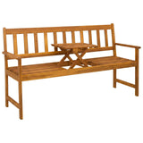 Garden bench 158 x 55 x 89 cm Solid Acacia Wood Natural 42034671