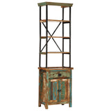 Highboard 55x30x180 cm Solid Wood Reclaimed 358884
