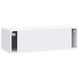Wall-Mounted TV Cabinet White 98 x 41 x 30 cm Engineered Wood 899375