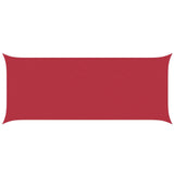 Sun Shade Sail Red 6 x 2.5 m 100% Polyester Oxford 42031023