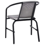 7 Piece Garden Dining Set with Cushions Beige Poly Rattan 3212494