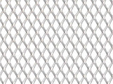 Garden Wire Fence Stainless Steel 100x85 cm 30x17x2.5mm 142283