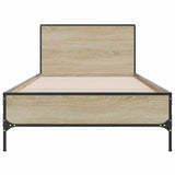 Bed Frame with Headboard Sonoma Oak 80 x 200 cm Engineered Wood 8009107