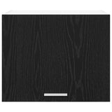 Hanging Cabinet 2 pcs Black Oak and White 50 x 31 x 40 cm 884149