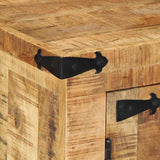 Sideboard Brown 55 x 35 x 70 cm Rough mango wood 4019629