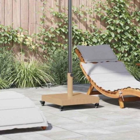 Outdoor Umbrella Base Light wood 45 x 45 x 31.5 cm 42010007