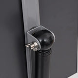 A3 Pedestal Poster Stand Black Aluminium Alloy 51206