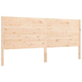 Bed Frame without Mattress 200x200 cm Solid Wood Pine 3192771