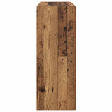 Wall Cabinet Old Wood 69.5 x 34 x 90 cm Engineered Wood 879507
