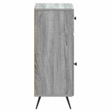 Bathroom Storage Cainet BREDA Grey Sonoma 30 x 31 x 80 cm 897491
