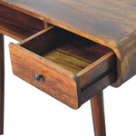 Curved Chestnut Writing Desk IN3606