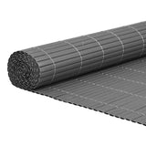 Garden Fence Double-Sided Grey 1.8x5 m PVC 42002627
