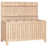 Garden Storage Box 121x55x64 cm Solid Wood Pine 823843