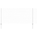 Fence and Post Silver 1 x 10 m Steel 3336217