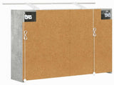 Bathroom Mirror Cabinet Concrete Grey 73.5 x 16 x 62.5 cm 889178