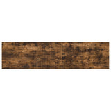 Wall-Mounted Headboard HAARLEM Smoked Oak Engineered Wood 896930