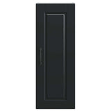 Wall Cabinet PORTO 2 pcs Black 30 x 31 x 80 cm Engineered Wood 885358
