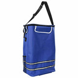 Shopping Trolley Blue 36.5 x 46.5 x 100.5 cm Oxford fabric 42002336