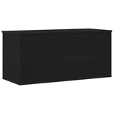 Storage Box Black oak 100 x 42 x 46 cm Engineered Wood 862293