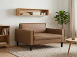 XL Armchair Cappuccino Faux Leather 42043523