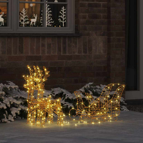 with Decorative String Lights Warm white PET 42018971
