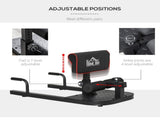 Squat Machine with Push Up Stand, Padded Hip Thrust Bench with Adjustable Cushion for Home Gym Work T3398P349200