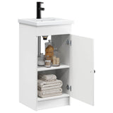 Bathroom Vanity with Sink White 42 x 40 x 84.5 cm 890024