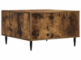 Coffee Table Smoked Oak 49 x 50 x 40 cm Engineered Wood 894970