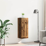 Wall Mounted Cabinet Old Wood 34.5 x 34 x 90 cm Engineered Wood 882439
