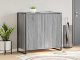 Shoe Cabinet Grey Sonoma 79 x 36 x 100 cm Engineered Wood 886465
