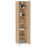 Highboard Sonoma Oak 34.5x34x180 cm Engineered Wood 3198820