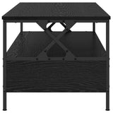 Coffee Table Black oak 100 x 51 x 45 cm Engineered wood 874096
